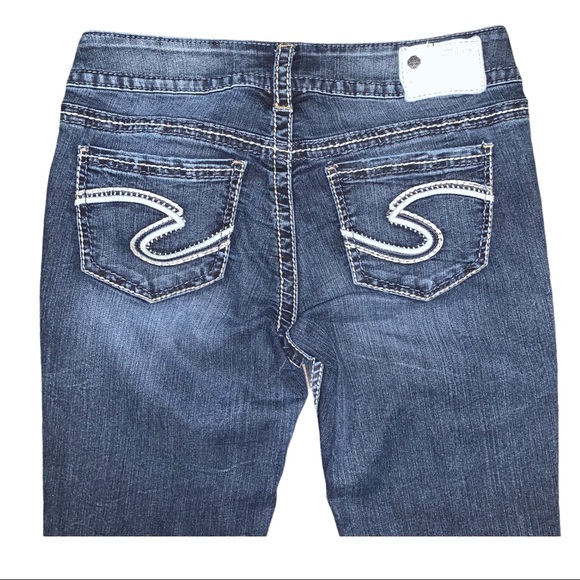 Silver Jeans Denim - Silver Suki CA00508 29 x 32 medium blue denim wash